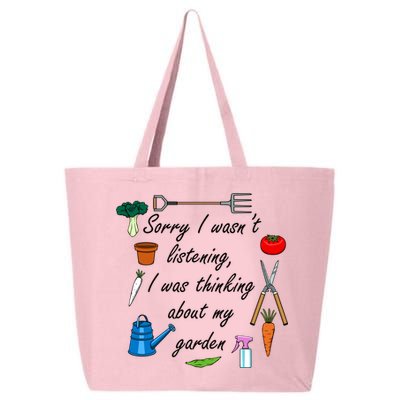 Funny Quote My Garden For Gardener Gardening Gift 25L Jumbo Tote