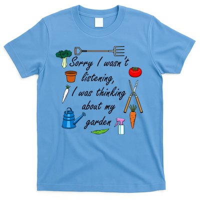 Funny Quote My Garden For Gardener Gardening Gift T-Shirt