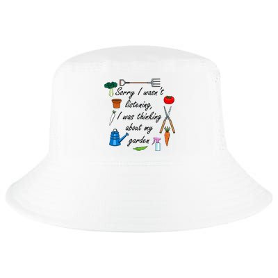 Funny Quote My Garden For Gardener Gardening Gift Cool Comfort Performance Bucket Hat