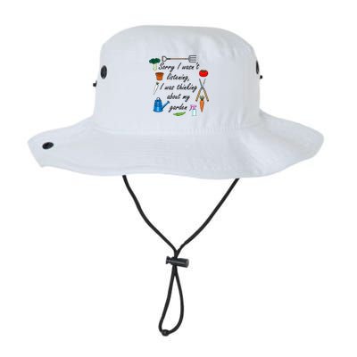 Funny Quote My Garden For Gardener Gardening Gift Bucket Hat