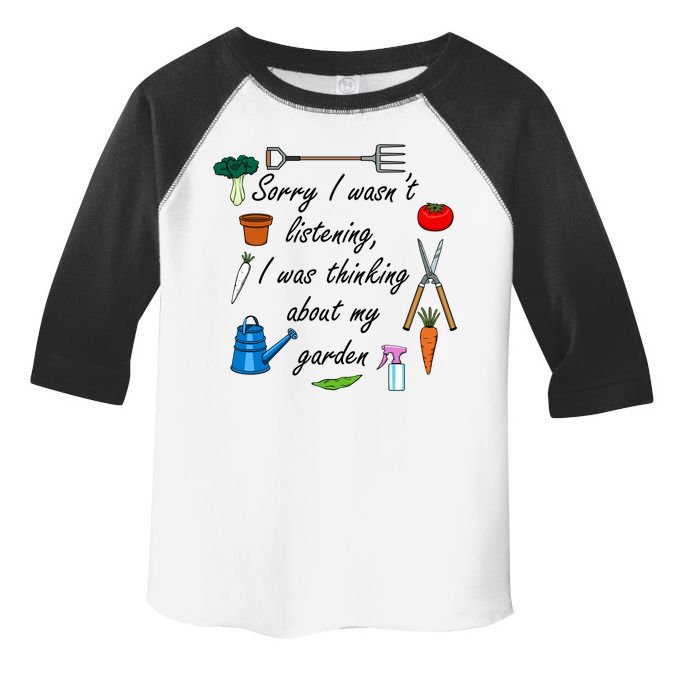 Funny Quote My Garden For Gardener Gardening Gift Toddler Fine Jersey T-Shirt