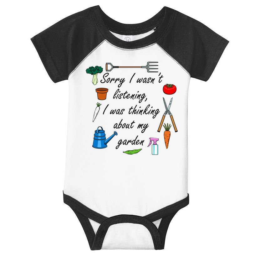 Funny Quote My Garden For Gardener Gardening Gift Infant Baby Jersey Bodysuit