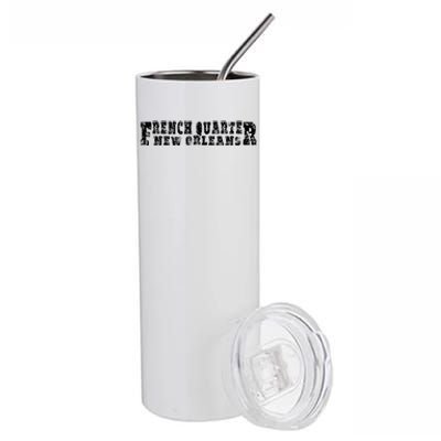 French Quarter New Orleans Stainless Steel Tumbler