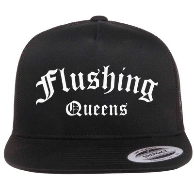 Flushing Queens New York Vintage NY Flushing Queens Flatbill Hat