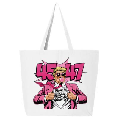 Funny Qr President Trump 4547trump Dancing Code Back 25L Jumbo Tote