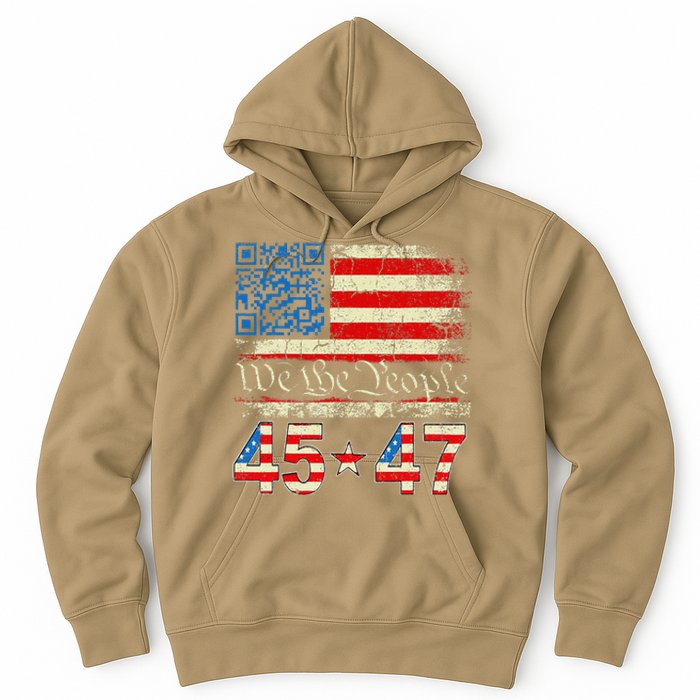 Funny Qr President Trump 4547 Trump Dancing Code Hoodie