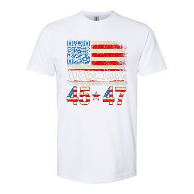 Funny Qr President Trump 4547 Trump Dancing Code Softstyle CVC T-Shirt