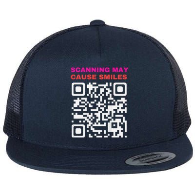 Funny Qr President Trump Dancing Scan And Dance Flat Bill Trucker Hat