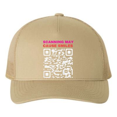 Funny Qr President Trump Dancing Scan And Dance Yupoong Adult 5-Panel Trucker Hat