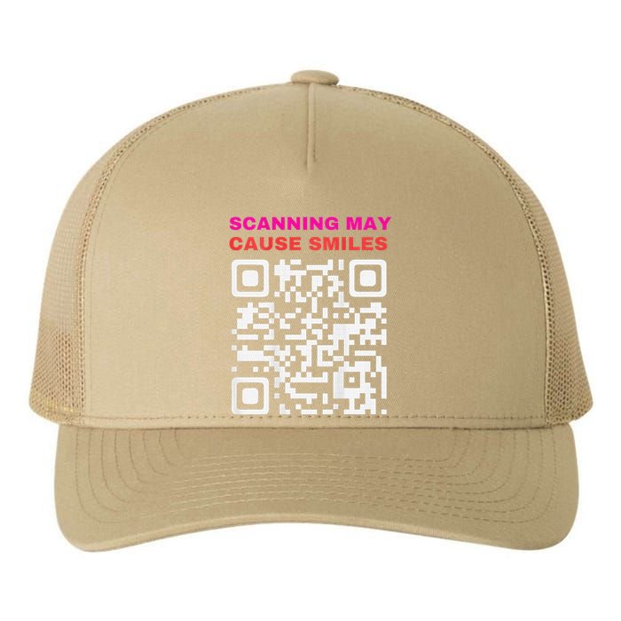 Funny Qr President Trump Dancing Scan And Dance Yupoong Adult 5-Panel Trucker Hat