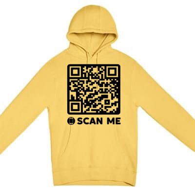 Funny Qr President Trump Dancing Code 45/47 Premium Pullover Hoodie