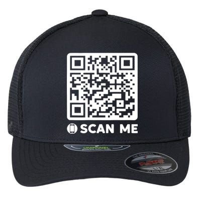 Funny Qr President Trump Dancing Code 45/47 Flexfit Unipanel Trucker Cap