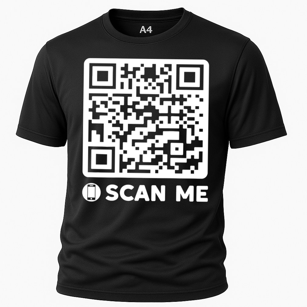 Funny Qr President Trump Dancing Code 45/47 Cooling Performance Crew T-Shirt