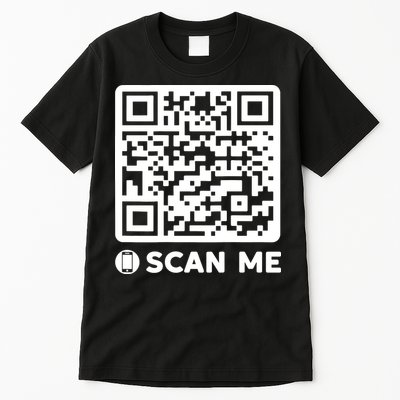 Funny Qr President Trump Dancing Code 45/47 Tall T-Shirt