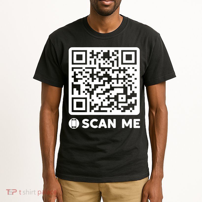 Funny Qr President Trump Dancing Code 45/47 Tall T-Shirt