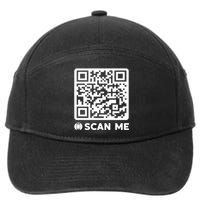 Funny Qr President Trump Dancing Code 45/47 7-Panel Snapback Hat