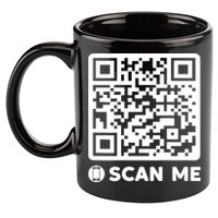 Funny Qr President Trump Dancing Code 45/47 11oz C Handle Ceramic Mug
