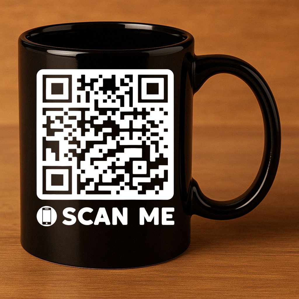 Funny Qr President Trump Dancing Code 45/47 11oz C Handle Ceramic Mug