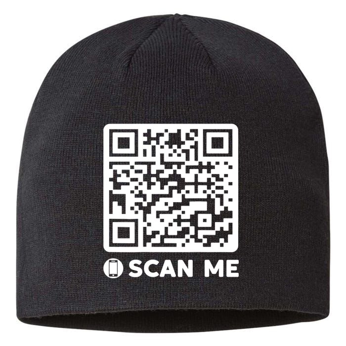 Funny Qr President Trump Dancing Code 45/47 Sustainable Beanie