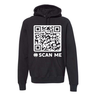 Funny Qr President Trump Dancing Code 45/47 Premium Hoodie