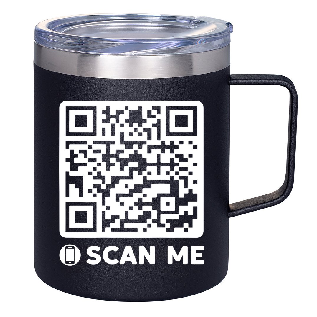 Funny Qr President Trump Dancing Code 45/47 12oz Stainless Steel Coffee Mug