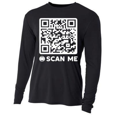 Funny Qr President Trump Dancing Code 45/47 Cooling Performance Long Sleeve Crew