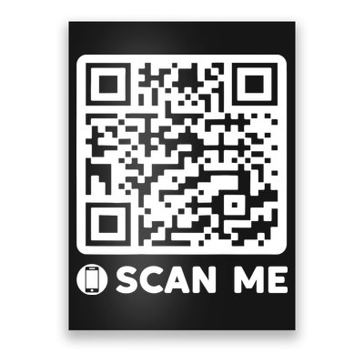 Funny Qr President Trump Dancing Code 45/47 Poster