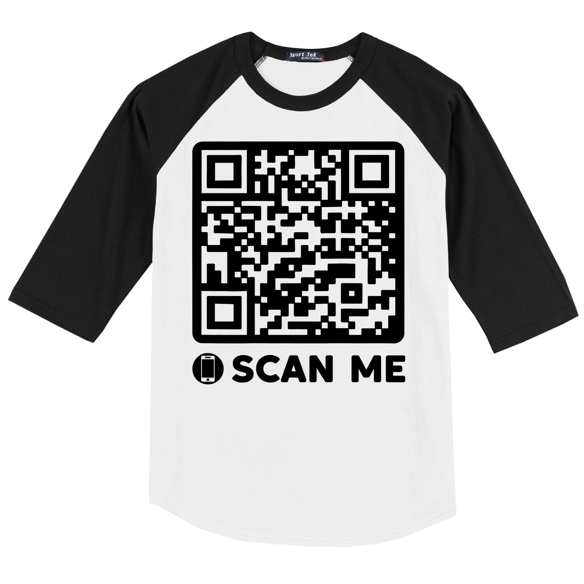 Funny Qr President Trump Dancing Code 45/47 Baseball Sleeve Shirt