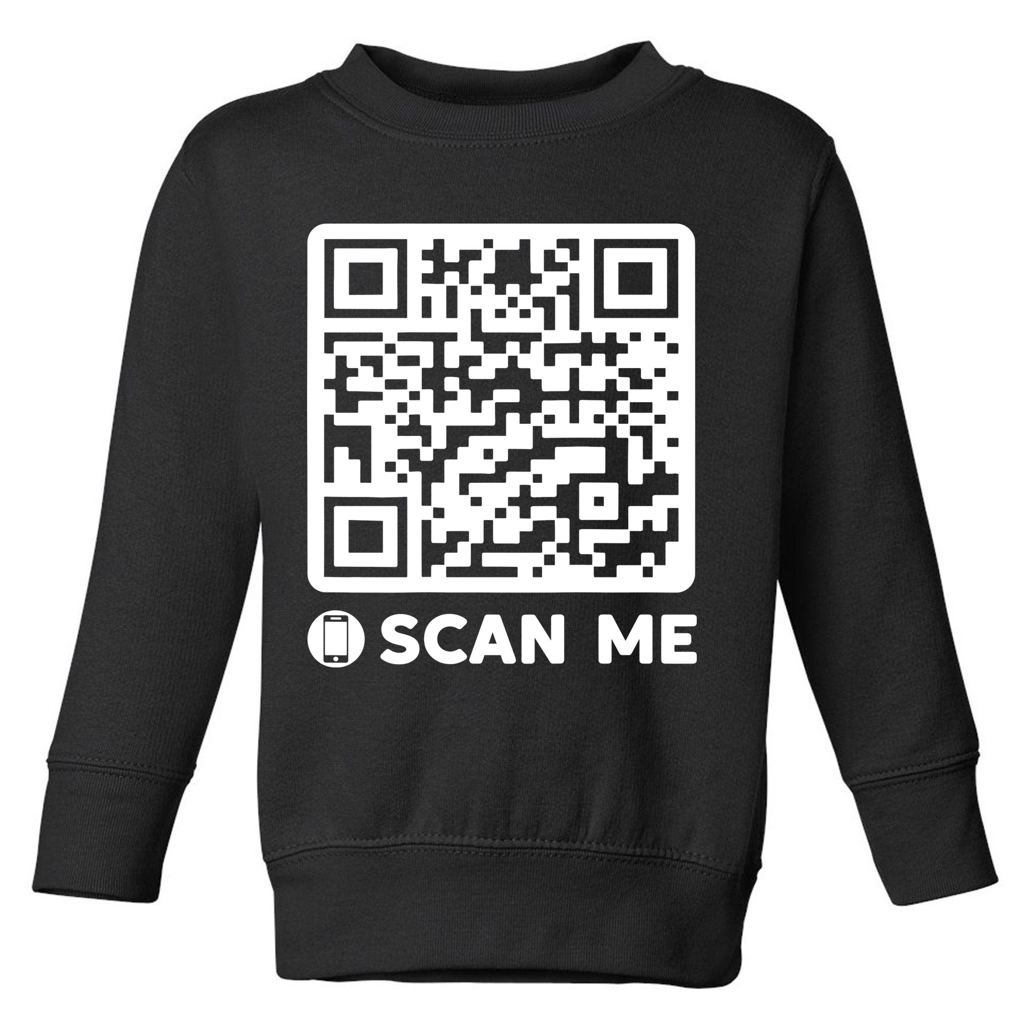 Funny Qr President Trump Dancing Code 45/47 Toddler Sweatshirt