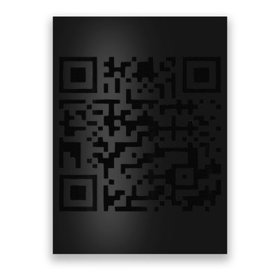 Funny Qr President Trump Dance Code Trump 4547 Poster