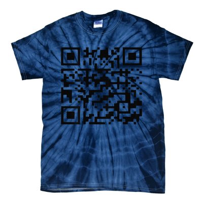 Funny Qr President Trump Dance Code Trump 4547 Tie-Dye T-Shirt