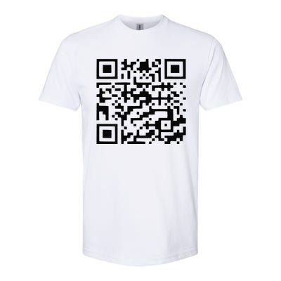 Funny Qr President Trump Dance Code Trump 4547 Softstyle CVC T-Shirt