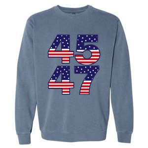 Funny Qr President Trump Dance Code Trump 4547 Garment-Dyed Sweatshirt