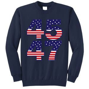 Funny Qr President Trump Dance Code Trump 4547 Tall Sweatshirt