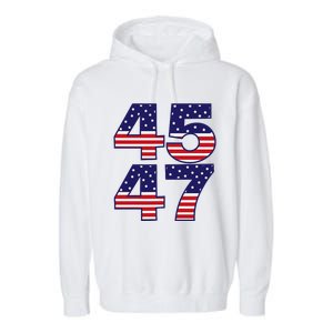 Funny Qr President Trump Dance Code Trump 4547 Garment-Dyed Fleece Hoodie