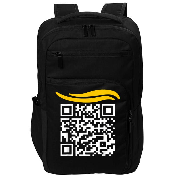 Funny Qr President Trump Dance Code Impact Tech Backpack