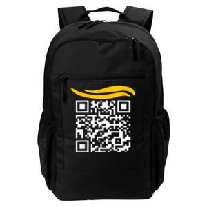 Funny Qr President Trump Dance Code Daily Commute Backpack