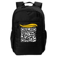 Funny Qr President Trump Dance Code Daily Commute Backpack