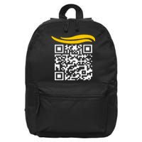 Funny Qr President Trump Dance Code 16 in Basic Backpack