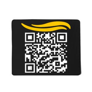 Funny Qr President Trump Dance Code Mousepad