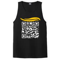 Funny Qr President Trump Dance Code PosiCharge Competitor Tank