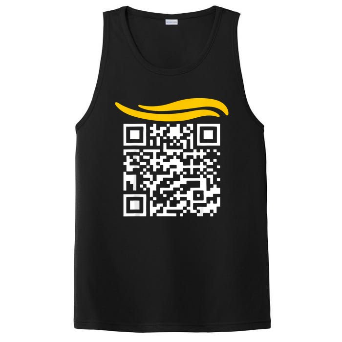 Funny Qr President Trump Dance Code PosiCharge Competitor Tank