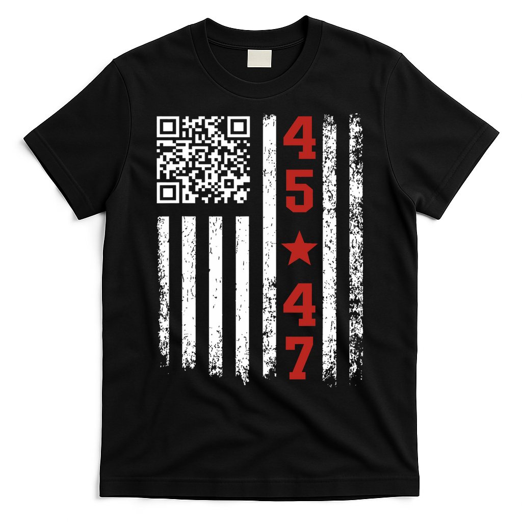 Funny Qr President Trump Dance Code T-Shirt