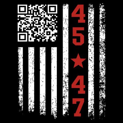 Funny Qr President Trump Dance Code T-Shirt