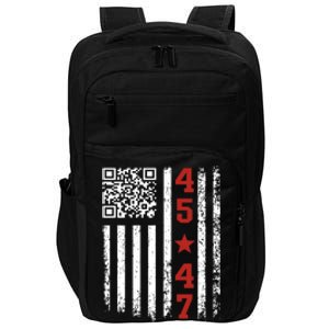 Funny Qr President Trump Dance Code Impact Tech Backpack