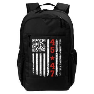 Funny Qr President Trump Dance Code Daily Commute Backpack