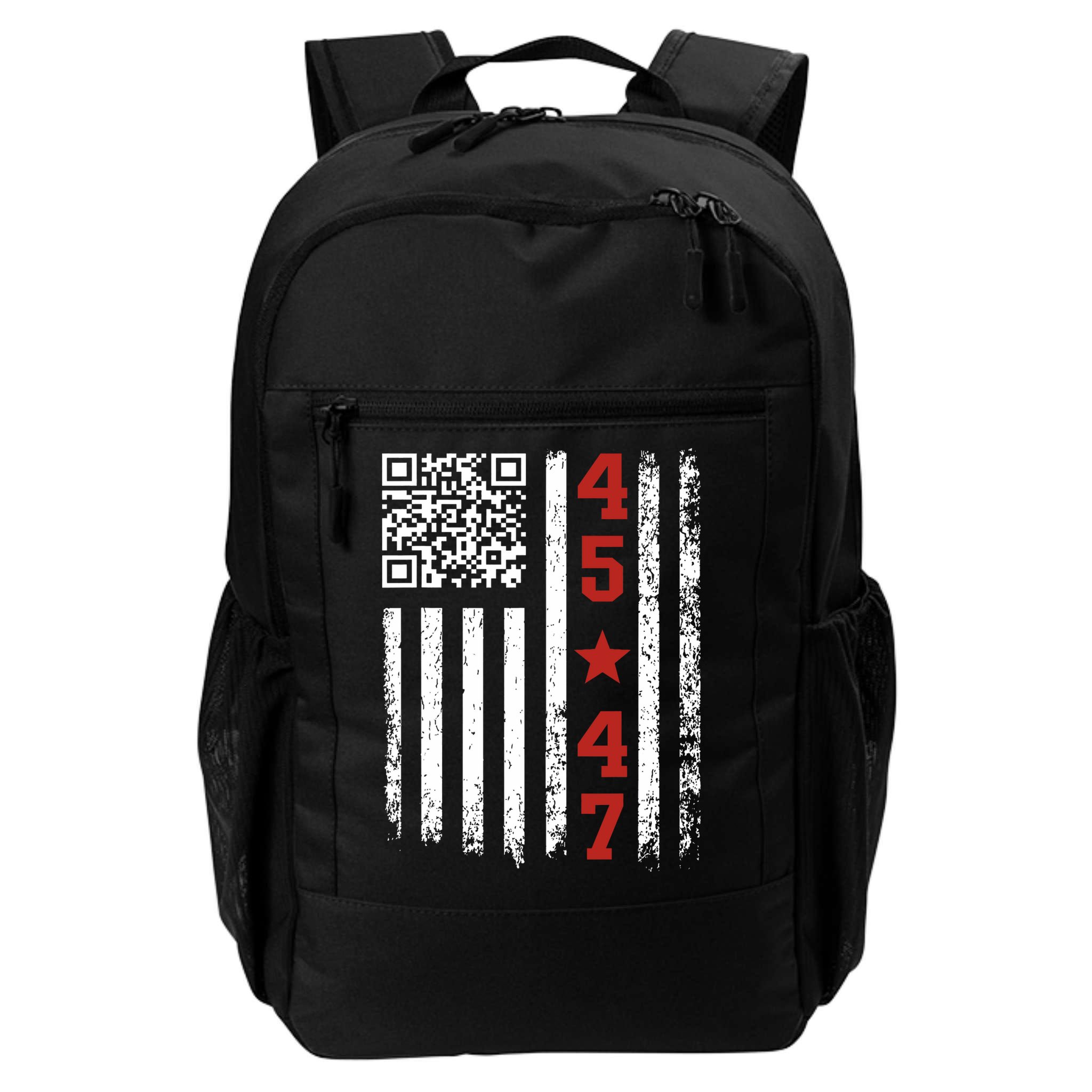 Funny Qr President Trump Dance Code Backpack