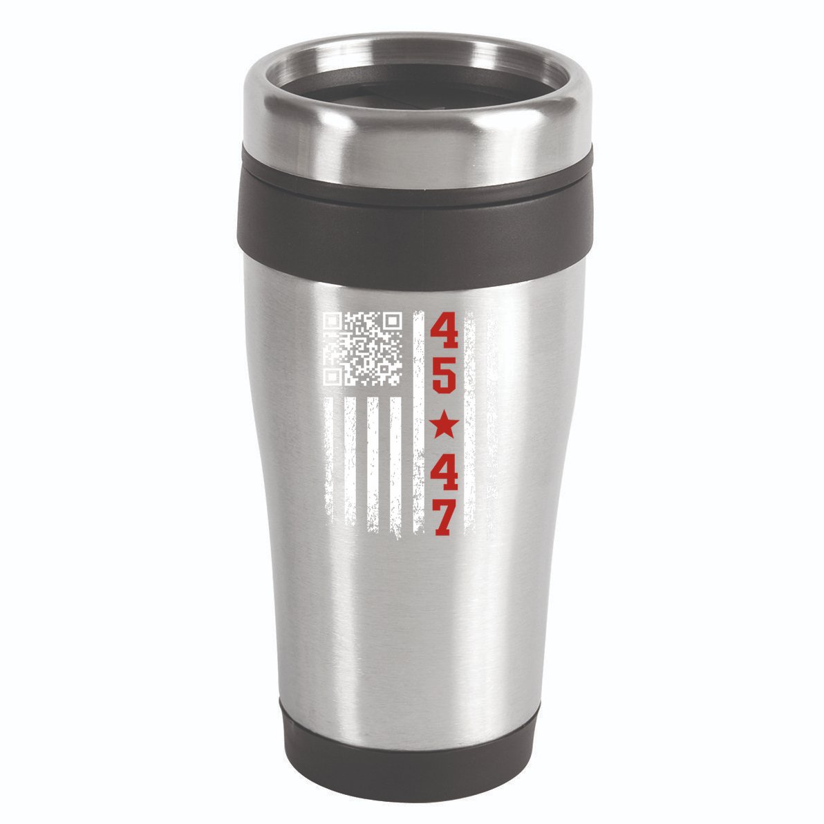 Funny Qr President Trump Dance Code 16oz Travel Tumbler