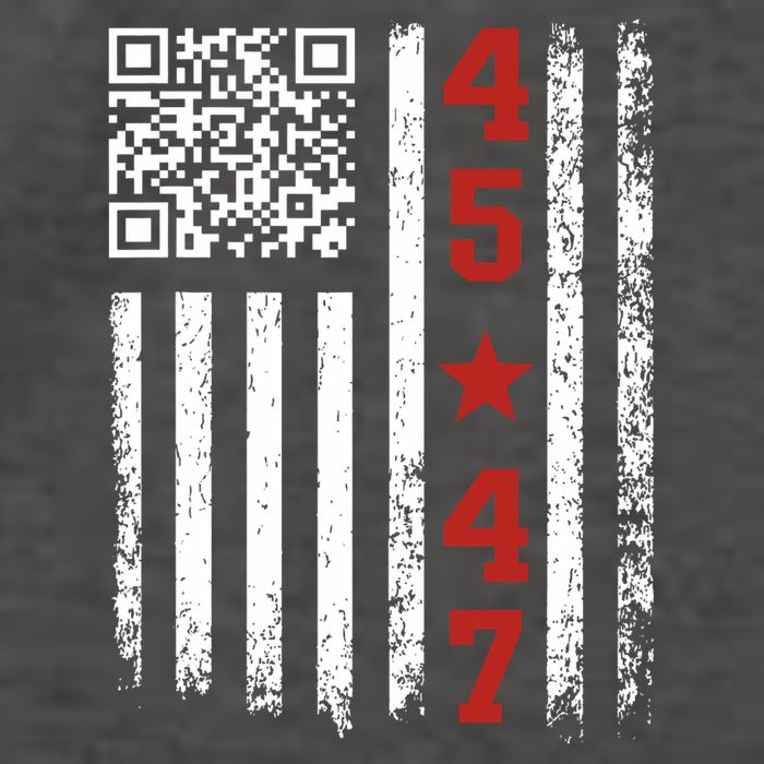 Funny Qr President Trump Dance Code Vector Backpack