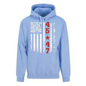 Funny Qr President Trump Dance Code Unisex Surf Hoodie